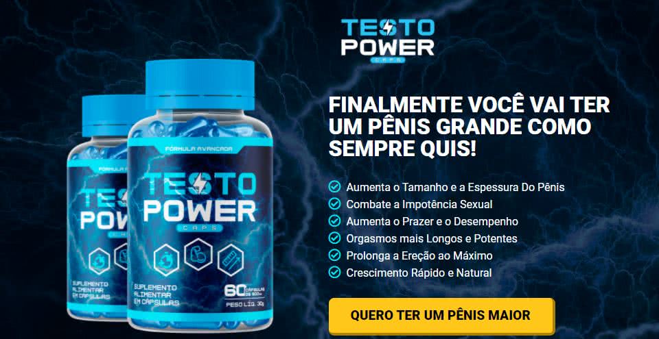 Testo Power Caps preço