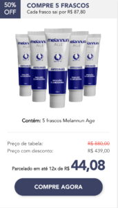 Melannun Age Preço